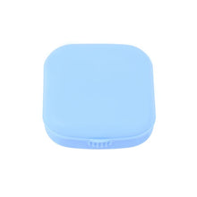 Load image into Gallery viewer, Popular Mini Square Contact Lens Case With Mirror Women Colored Contact Lenses Box Eyes Contact Lens Container Lovely Travel Kit